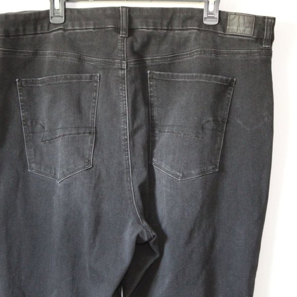 American Eagle Curvy Super Hi Rise Jegging Jeans Distressed Plus Size 24 H13693 - Picture 8 of 11